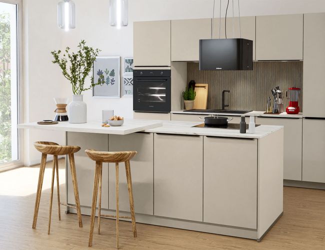 Keuken met kookeiland